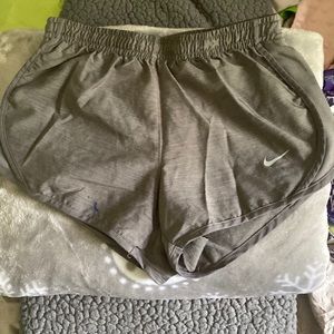 Grey nike shorts